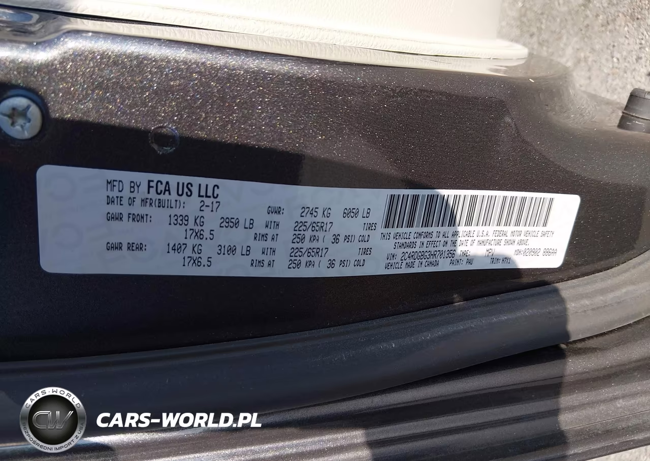 2017 Dodge Grand Caravan Se VIN:2C4RDGBG3HR701356 - 9