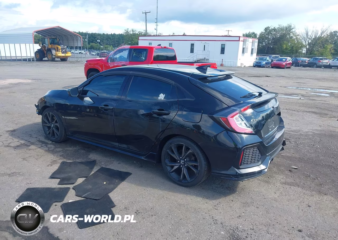 2018 Honda Civic Sport VIN:SHHFK7G42JU205732 - 3