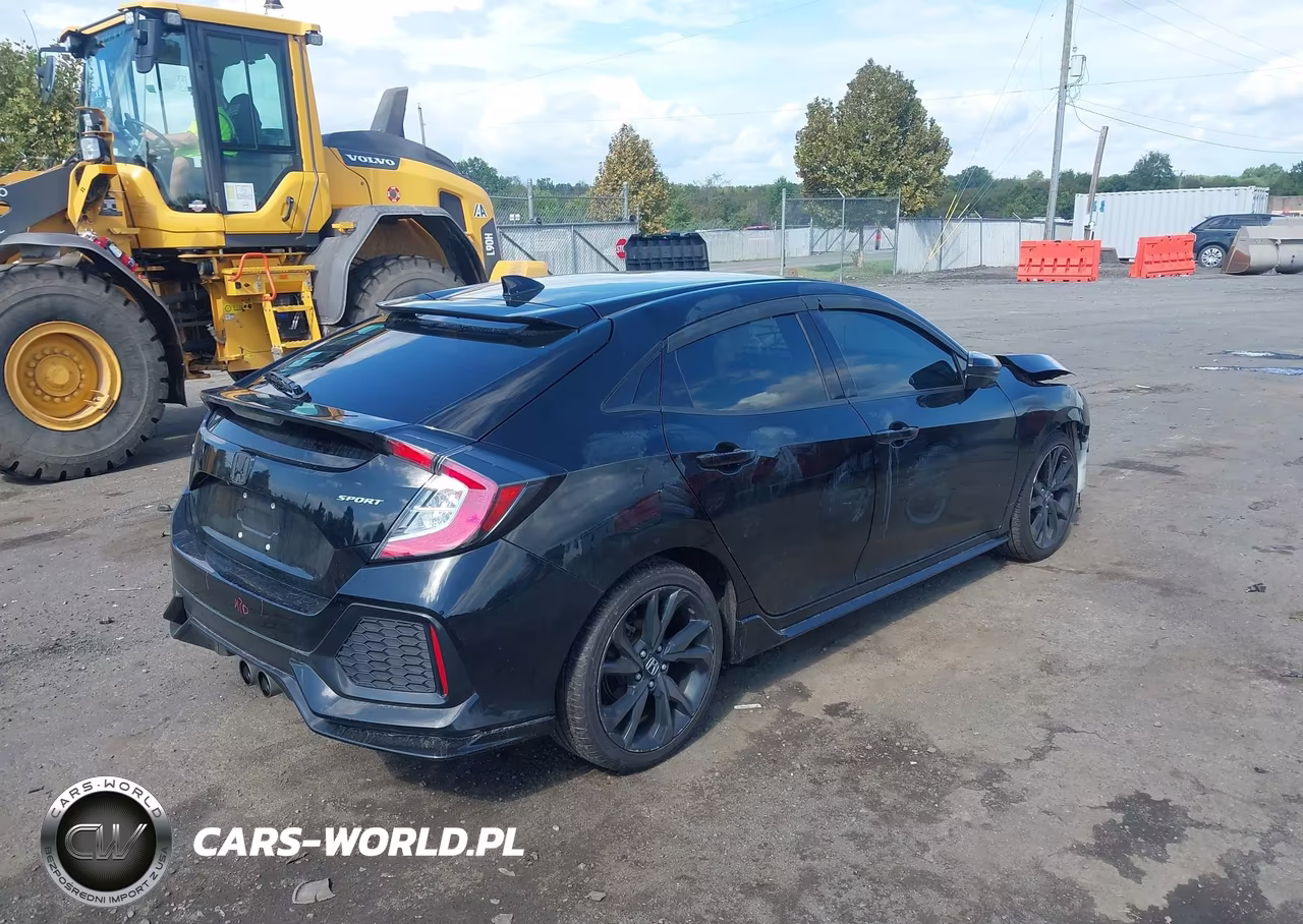 2018 Honda Civic Sport VIN:SHHFK7G42JU205732 - 4