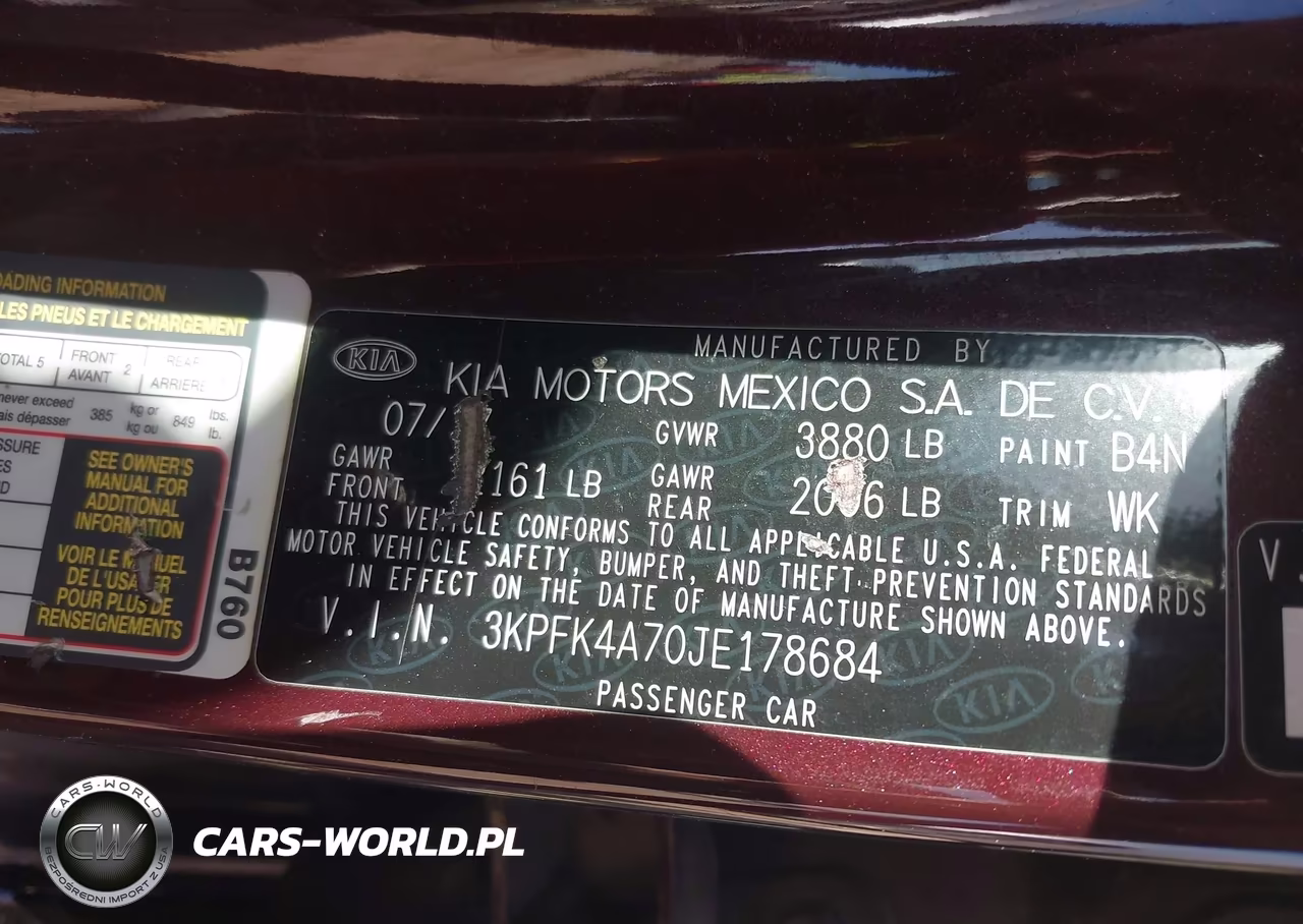 2018 Kia Forte Lx VIN:3KPFK4A70JE178684 - 9
