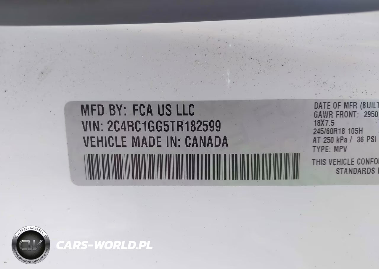 2026 Chrysler Pacifica Limited VIN:2C4RC1GG5TR182599 - 9