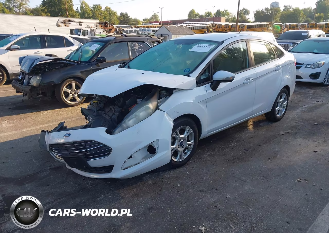 2014 Ford Fiesta Se VIN:3FADP4BJ9EM174587 - 2