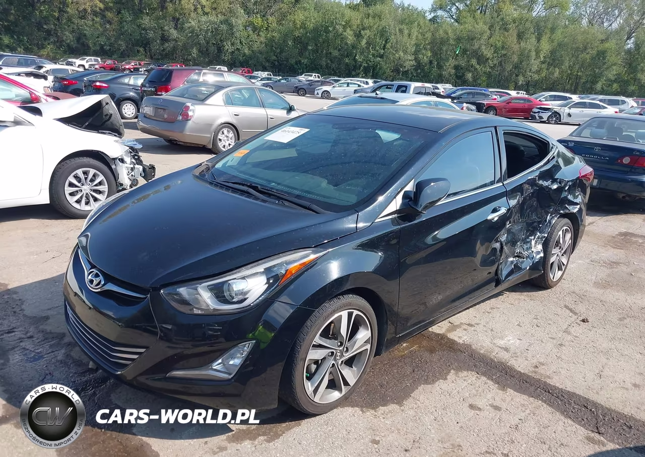2015 Hyundai Elantra Limited VIN:KMHDH4AE7FU357085 - 2