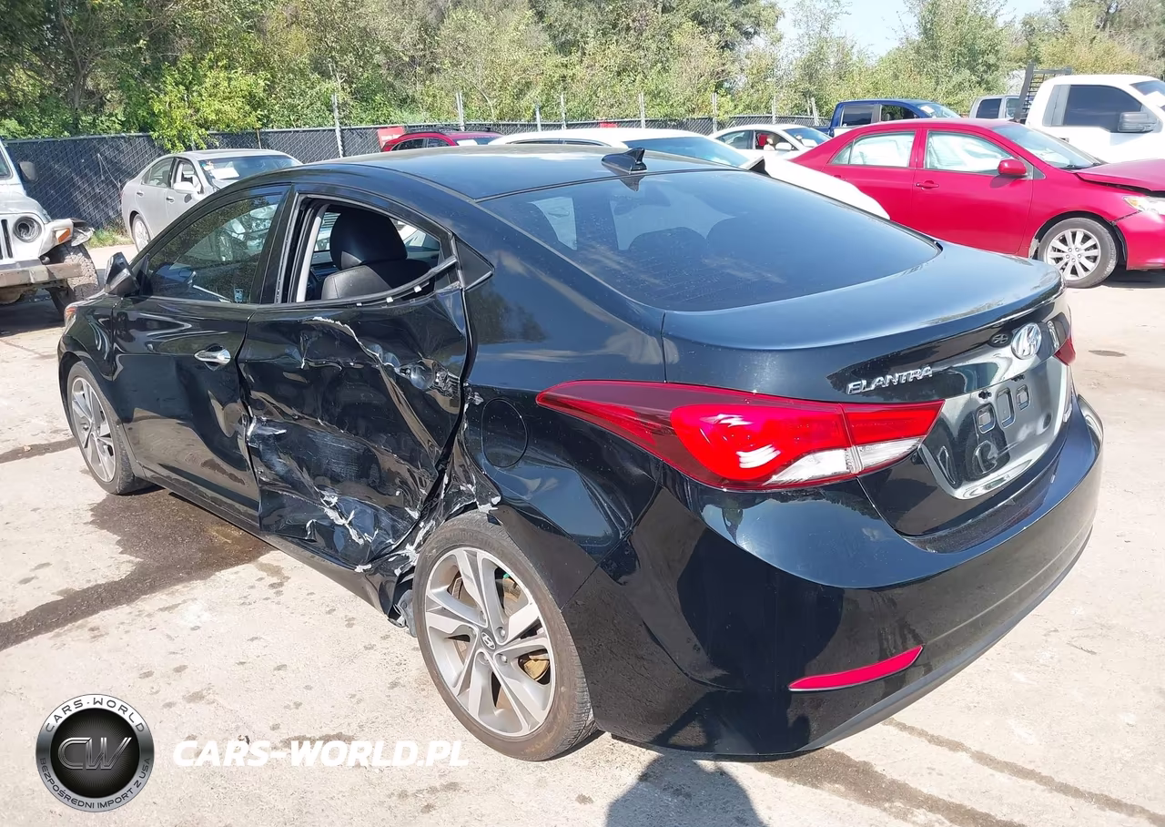 2015 Hyundai Elantra Limited VIN:KMHDH4AE7FU357085 - 3