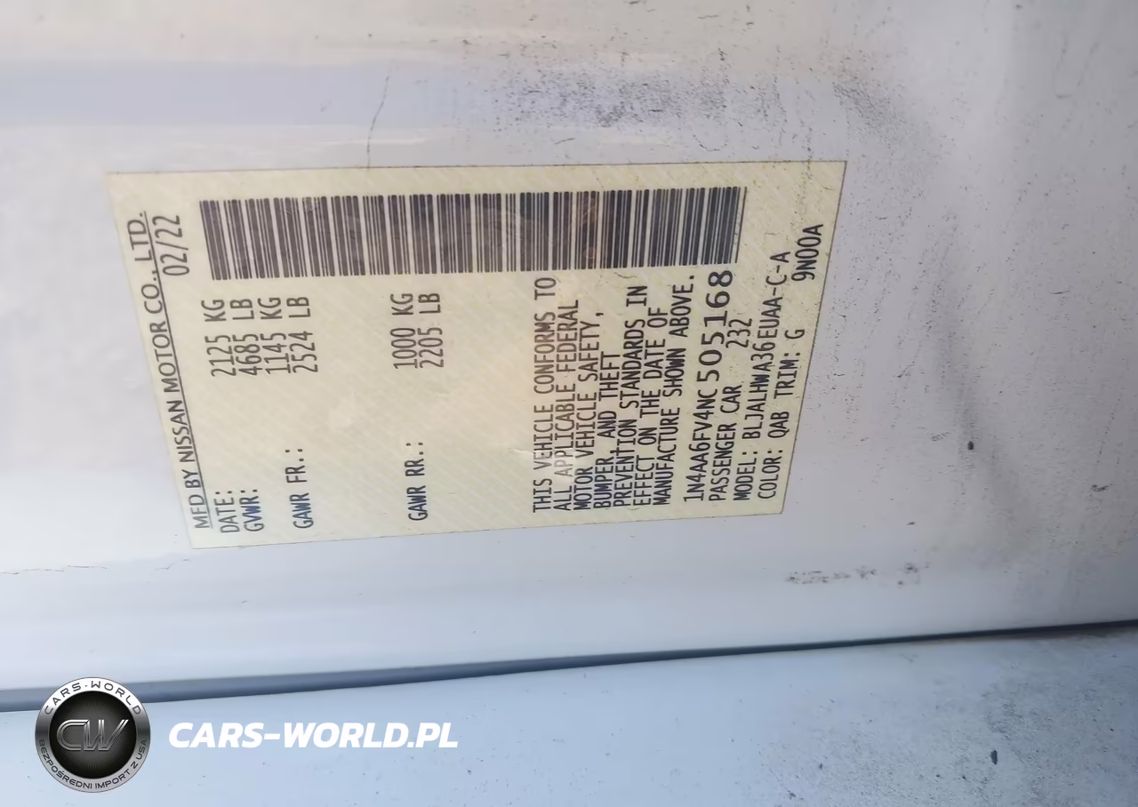 2022 Nissan Maxima Platinum Xtronic Cvt VIN:1N4AA6FV4NC505168 - 9