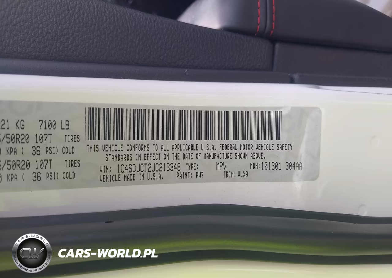 2018 Dodge Durango R-T VIN:1C4SDJCT2JC213346 - 9