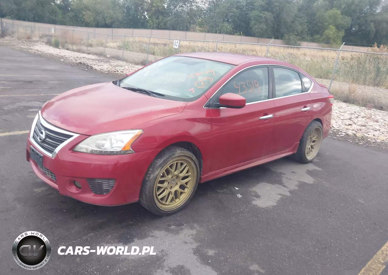 2014 Nissan Sentra Sr VIN:3N1AB7AP3EL637612 - 2