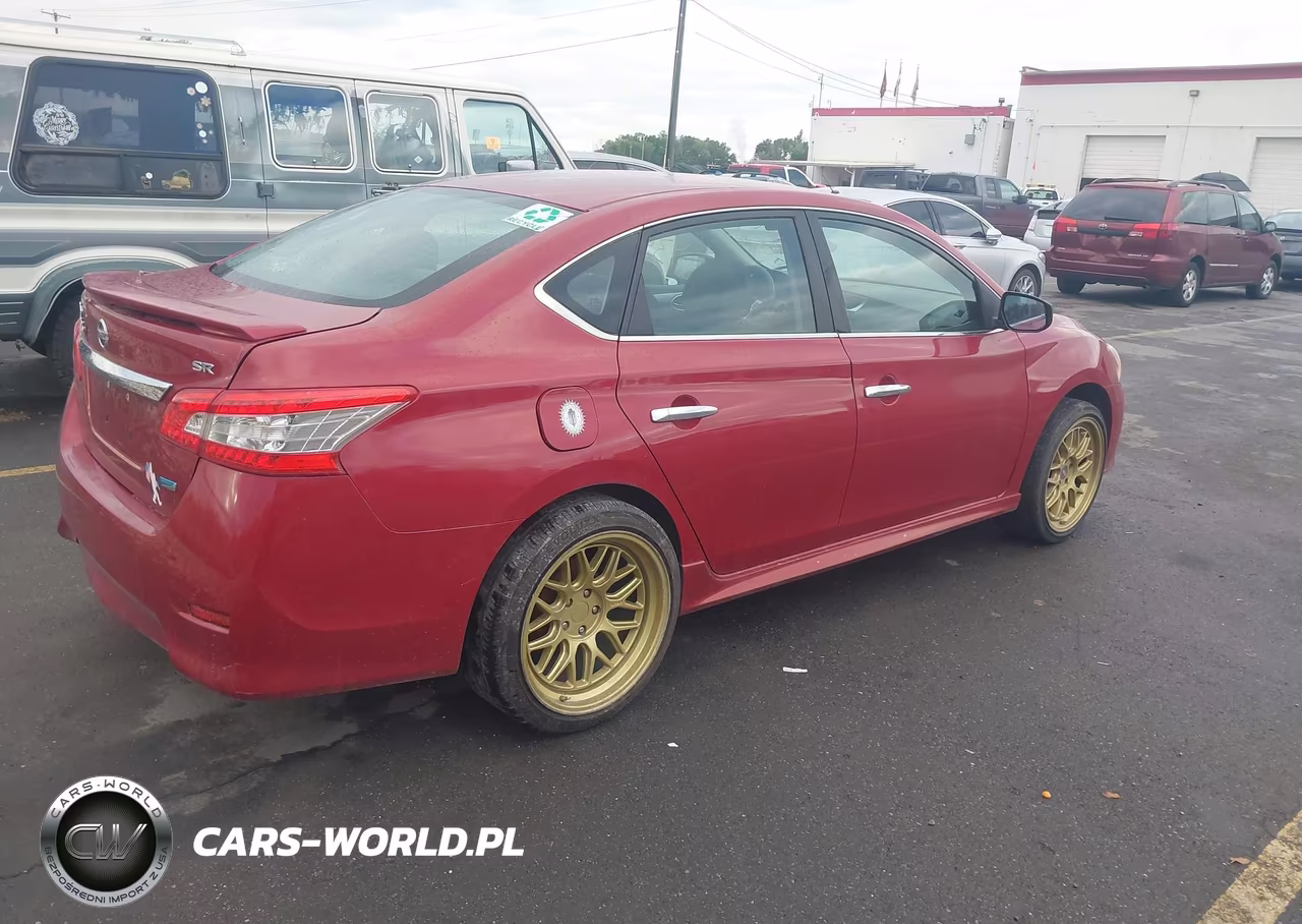 2014 Nissan Sentra Sr VIN:3N1AB7AP3EL637612 - 4