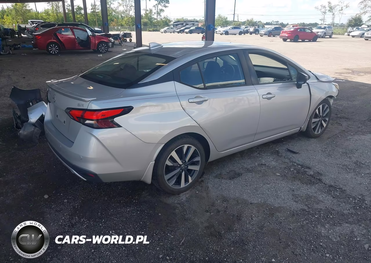 2021 Nissan Versa Sr Xtronic Cvt VIN:3N1CN8FV1ML893730 - 4