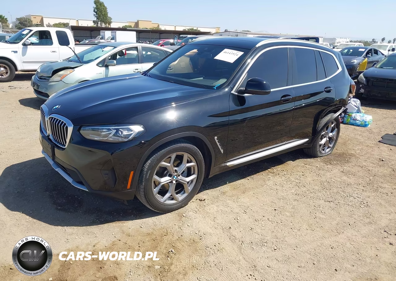 2022 BMW X3 Sdrive30I VIN:5UX43DP05N9L39926 - 2
