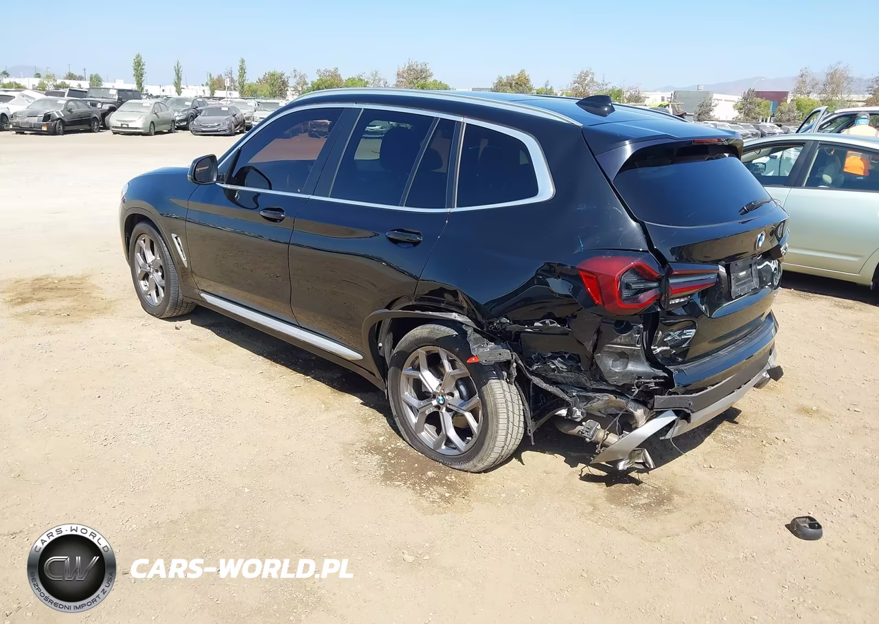 2022 BMW X3 Sdrive30I VIN:5UX43DP05N9L39926 - 3