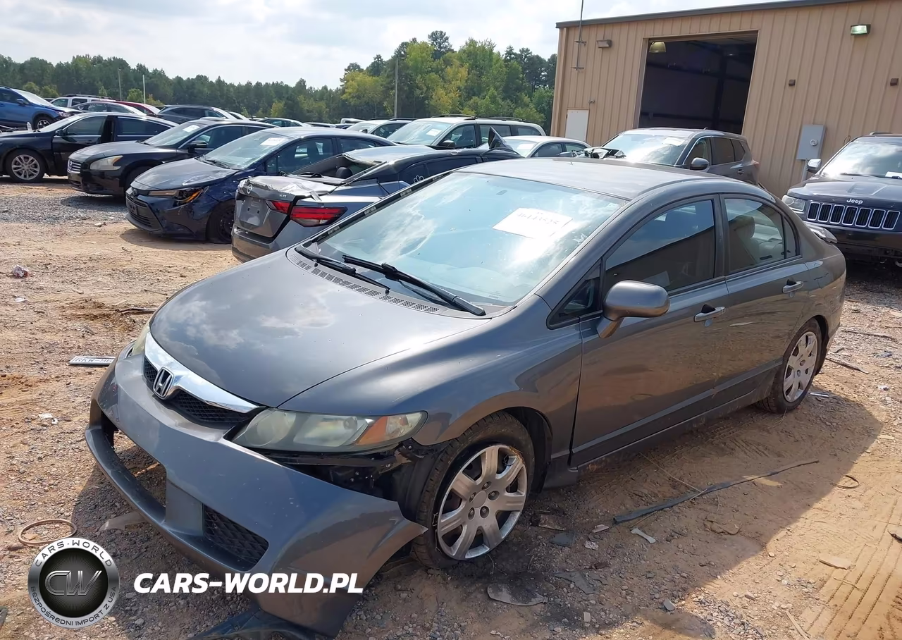 2010 Honda Civic Lx VIN:2HGFA1F59AH577043 - 2