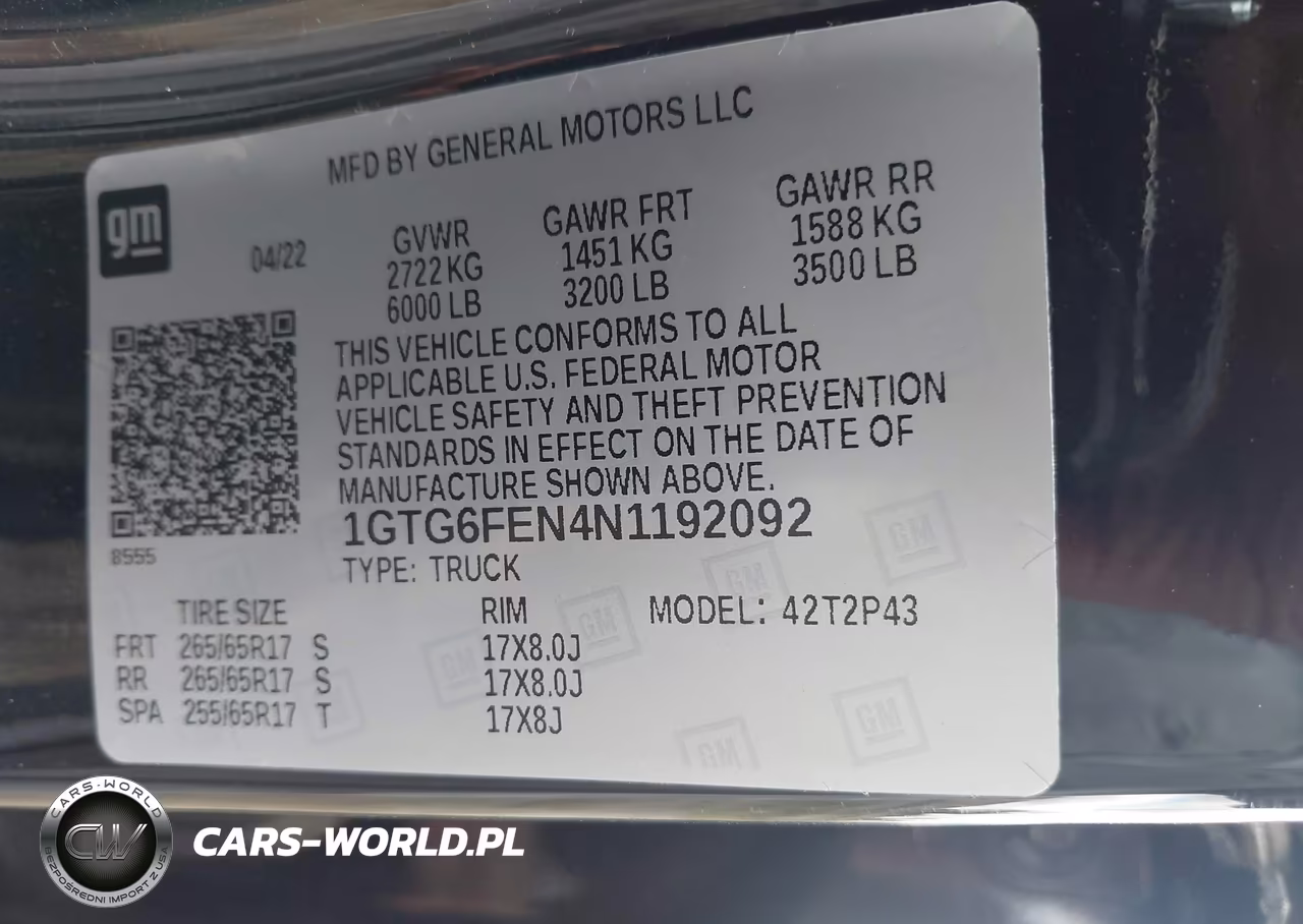 2022 GMC Canyon 4Wd Short Box At4 - Leather VIN:1GTG6FEN4N1192092 - 9