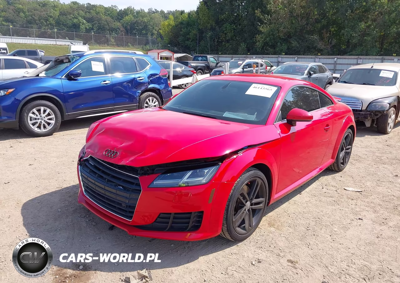 2017 Audi Tt 2.0T VIN:TRUC5AFV6H1002693 - 2