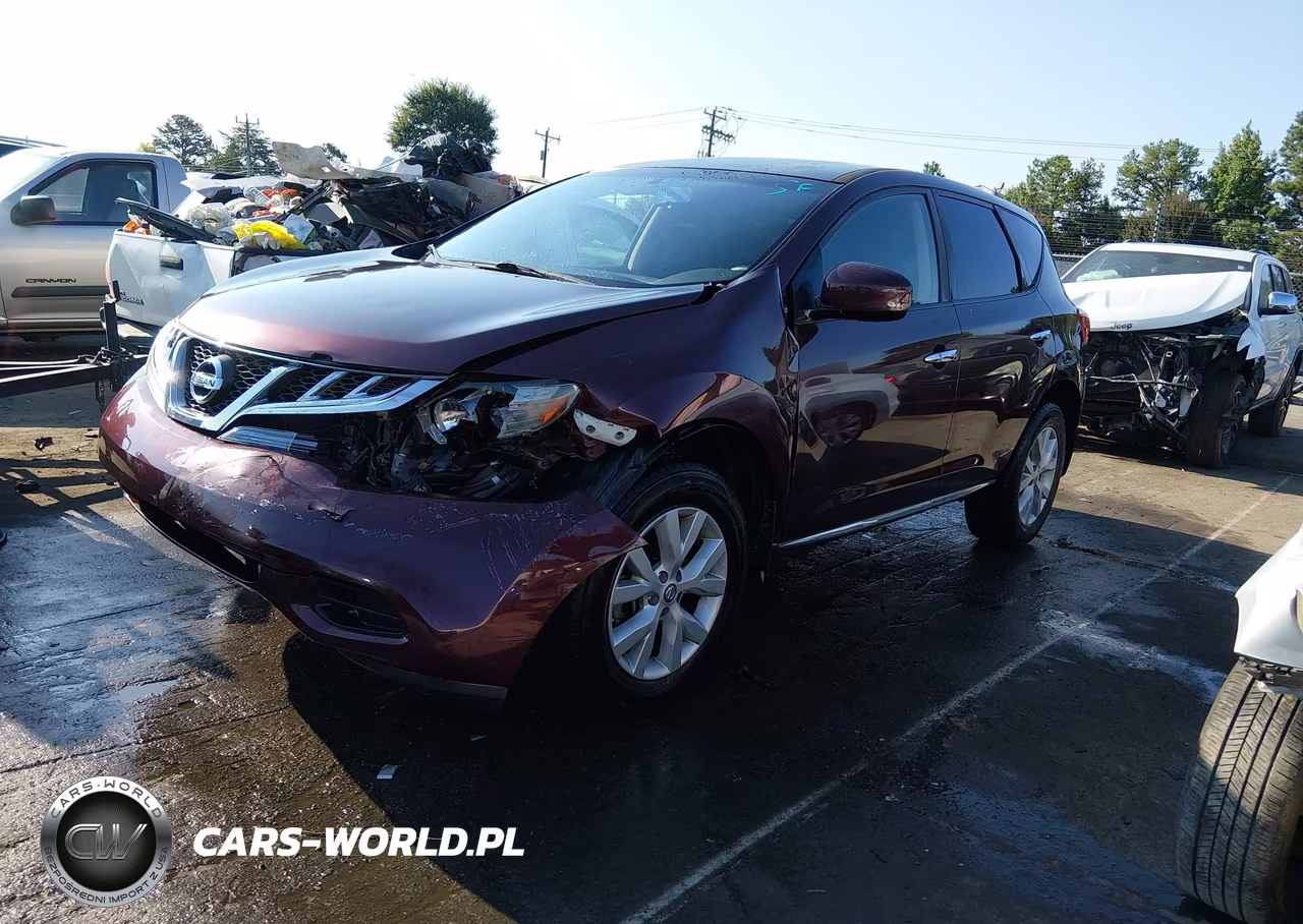 2013 Nissan Murano S VIN:JN8AZ1MUXDW204809 - 2