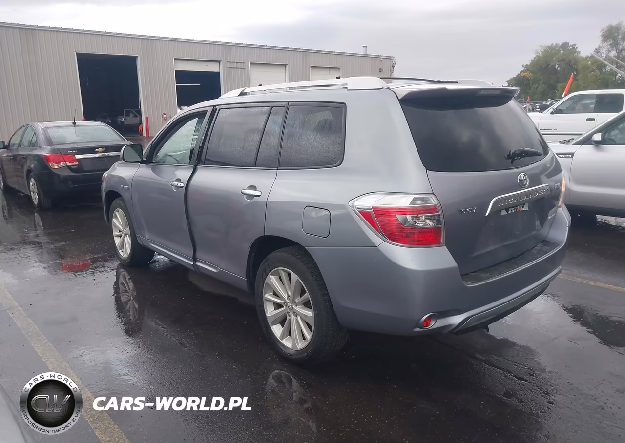 2008 Toyota Highlander Hybrid Limited VIN:JTEEW44A182023491 - 3