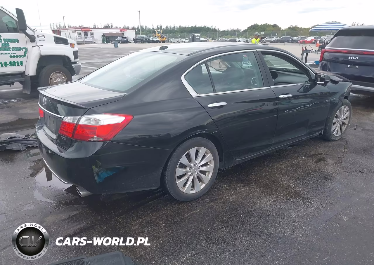 2013 Honda Accord Ex-L V-6 VIN:1HGCR3F87DA042295 - 4