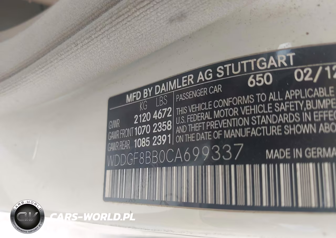 2012 Mercedes-Benz C 300 Sport 4Matic VIN:WDDGF8BB0CA699337 - 9