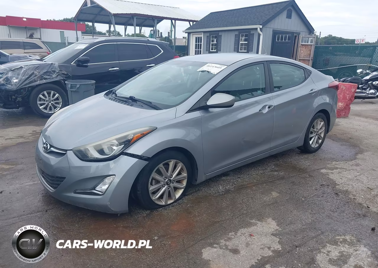 2016 Hyundai Elantra Se VIN:5NPDH4AE0GH705180 - 2