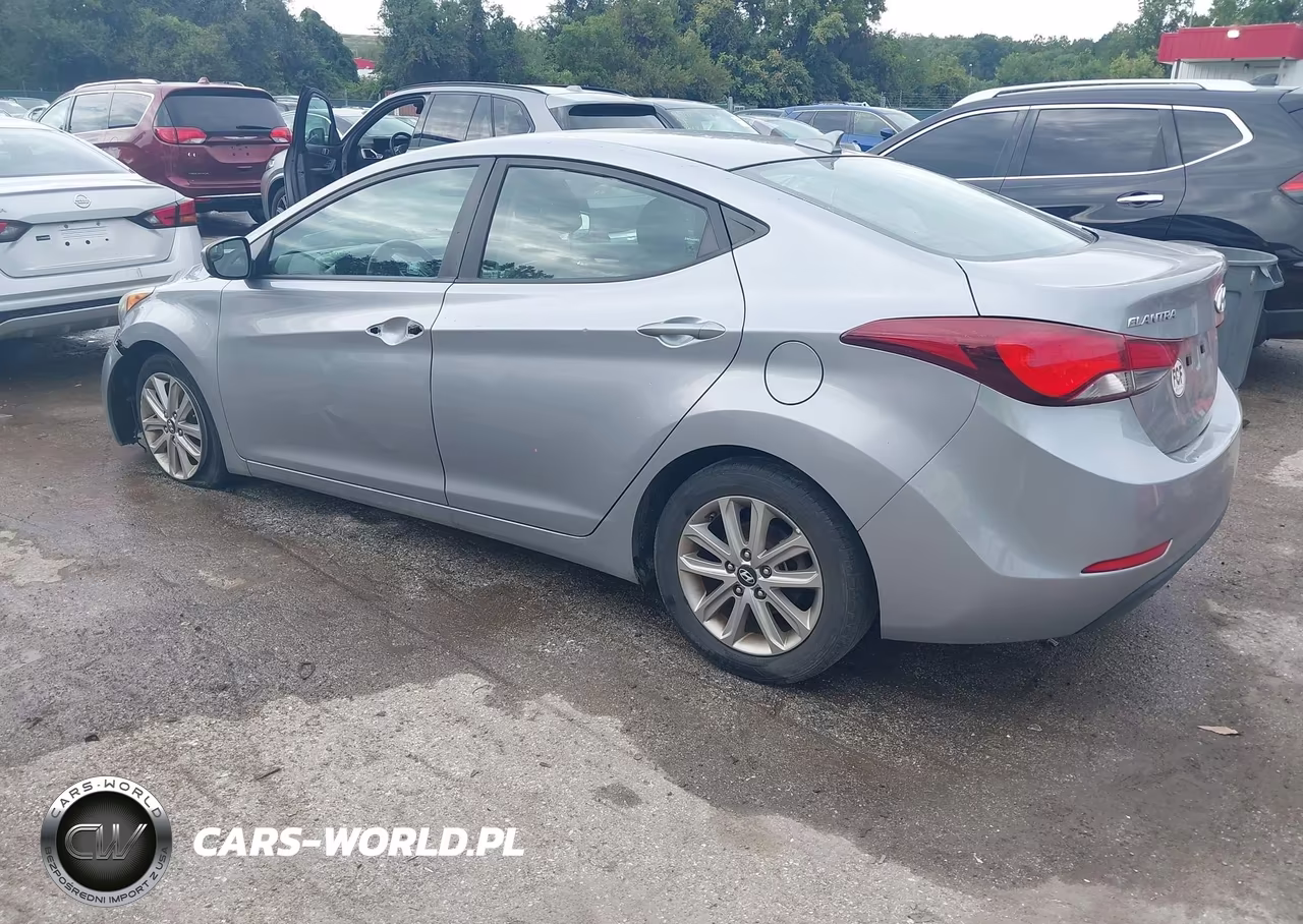 2016 Hyundai Elantra Se VIN:5NPDH4AE0GH705180 - 3