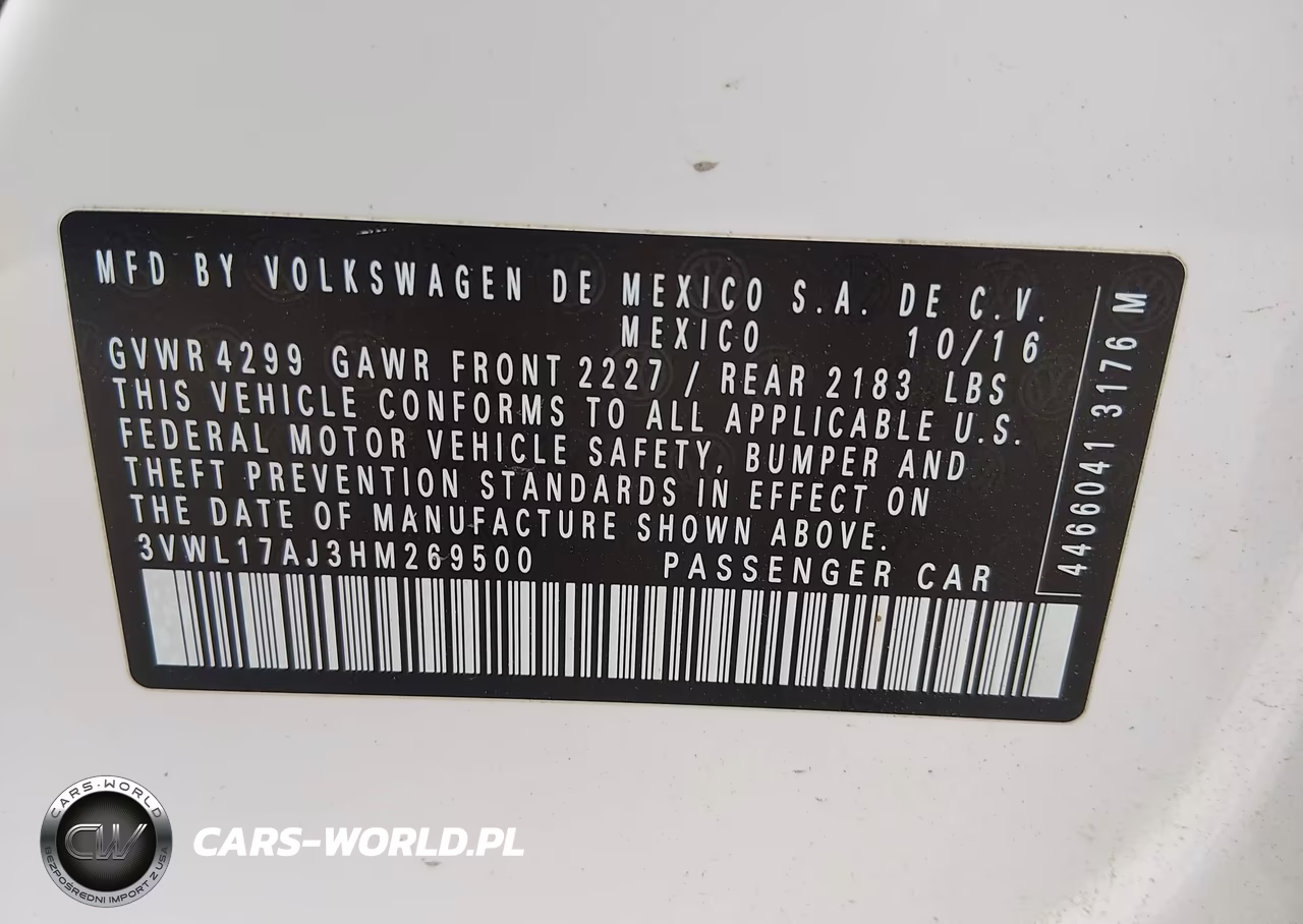 2017 Volkswagen Jetta 1.8T Sel-1.8T Sel Premium VIN:3VWL17AJ3HM269500 - 9