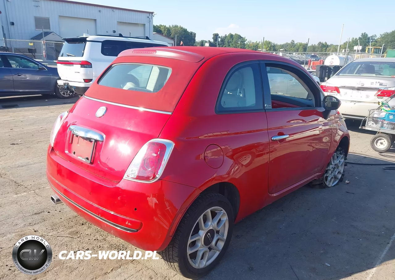 2012 Fiat 500C Pop VIN:3C3CFFDR7CT370428 - 4