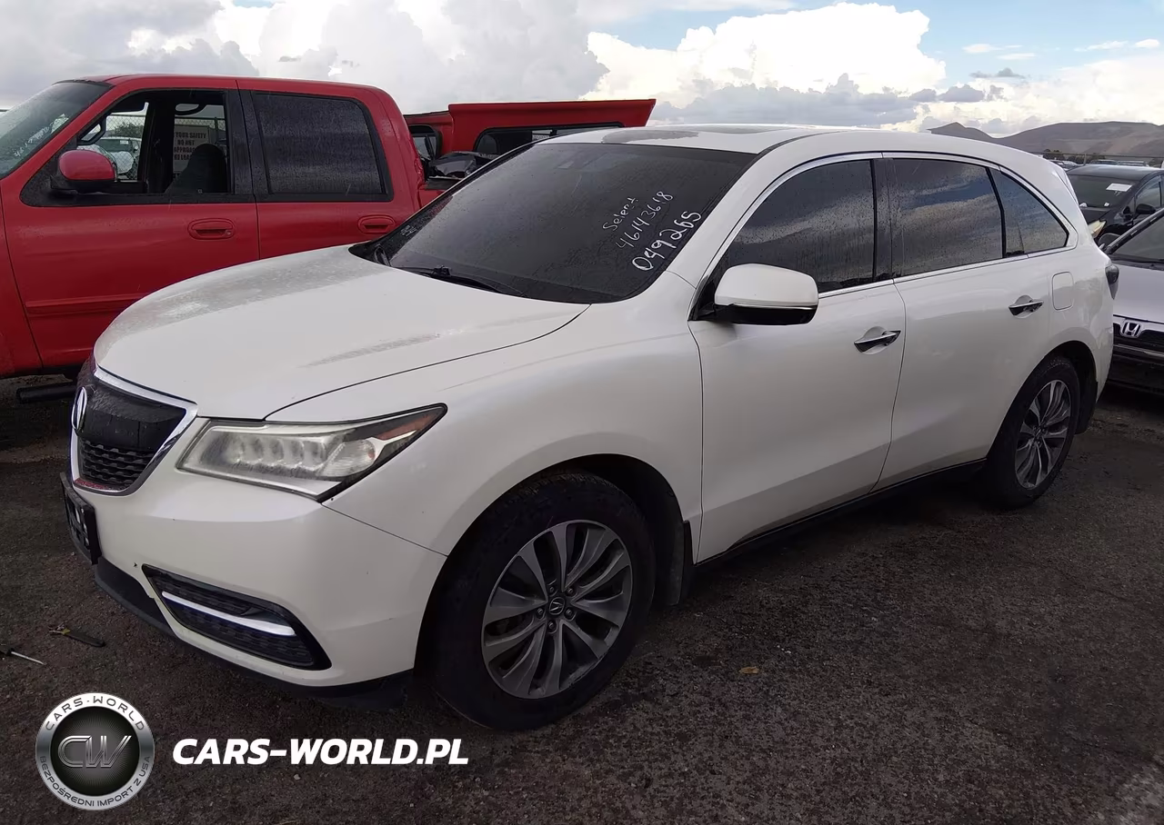 2014 Acura Mdx Technology Package VIN:5FRYD4H48EB049265 - 2