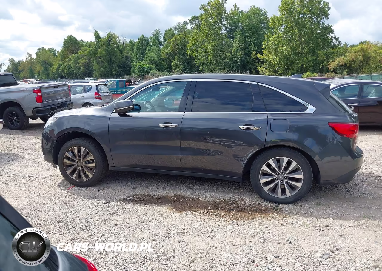2016 Acura Mdx Technology Acurawatch Plus Packages-Technology Package VIN:5FRYD4H43GB024986 - 15