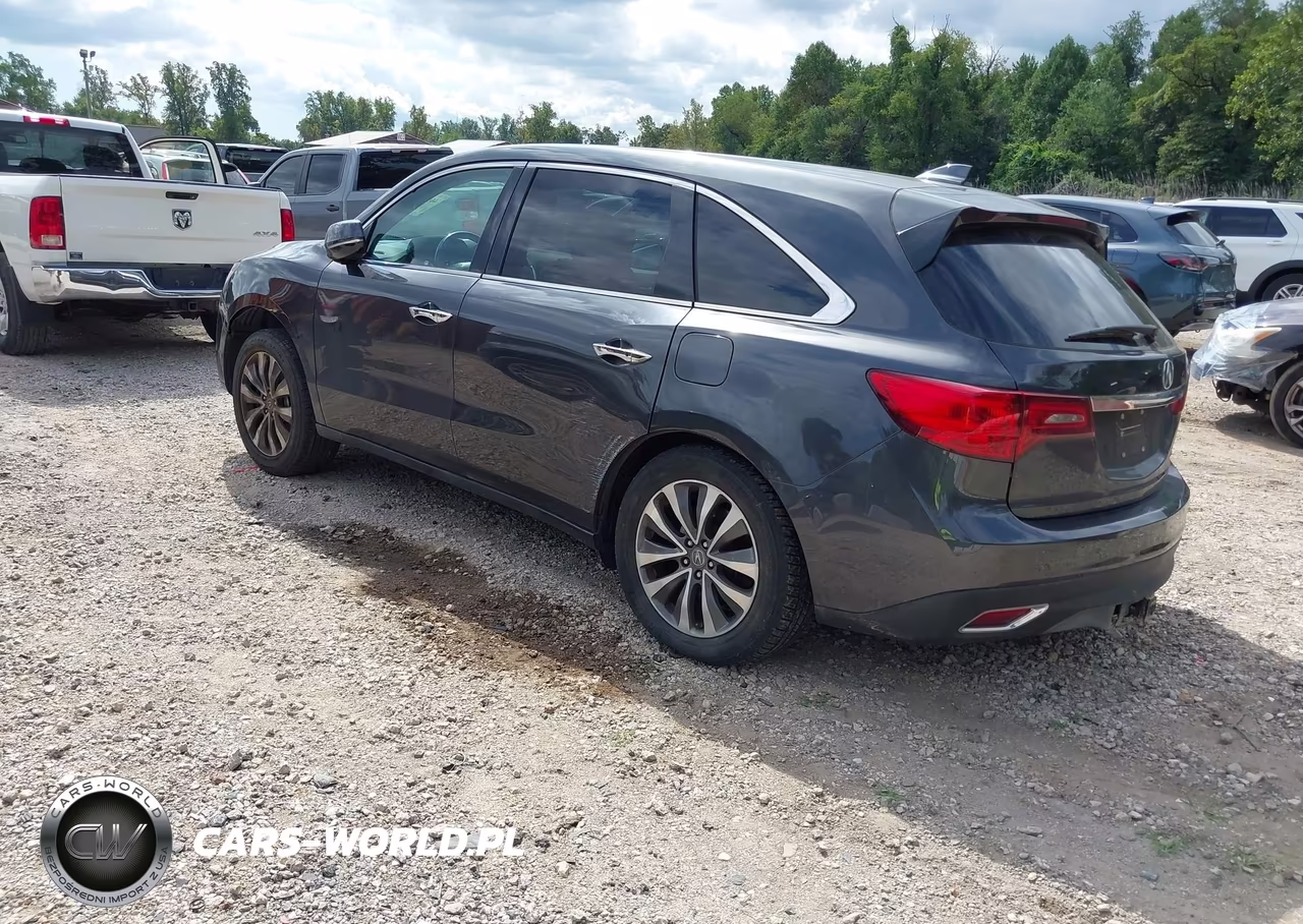 2016 Acura Mdx Technology Acurawatch Plus Packages-Technology Package VIN:5FRYD4H43GB024986 - 3