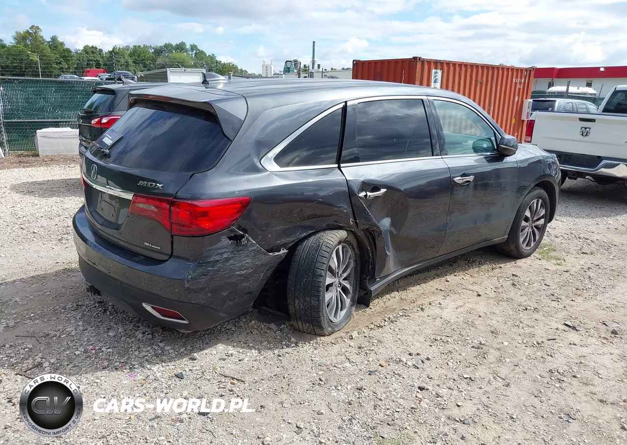 2016 Acura Mdx Technology Acurawatch Plus Packages-Technology Package VIN:5FRYD4H43GB024986 - 4