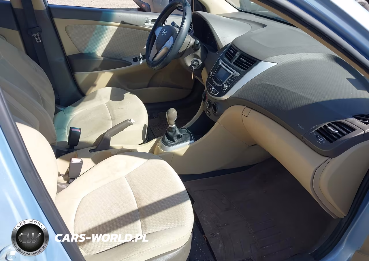 2012 Hyundai Accent Gls VIN:KMHCT4AE4CU258438 - 5