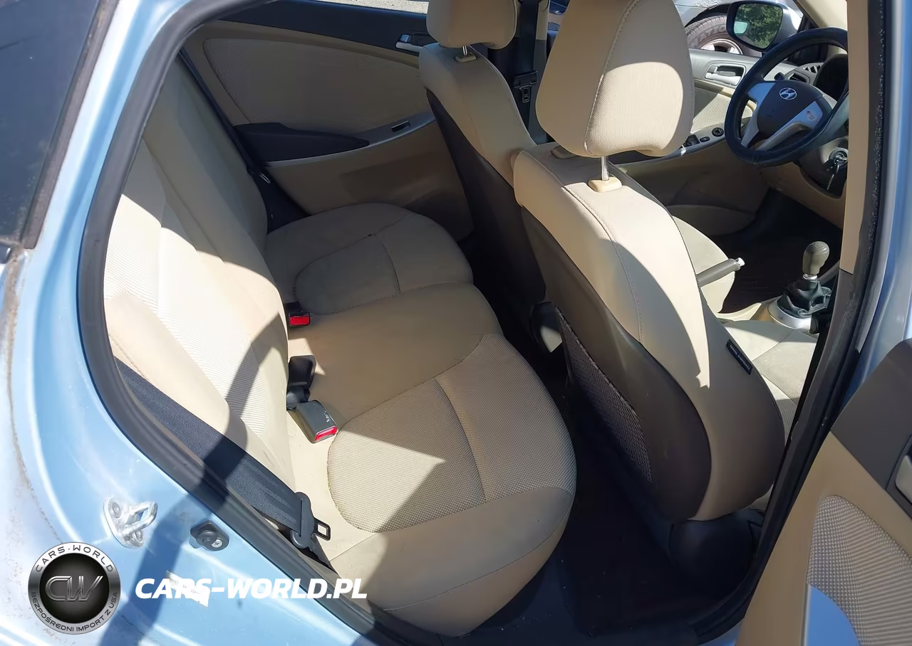 2012 Hyundai Accent Gls VIN:KMHCT4AE4CU258438 - 8