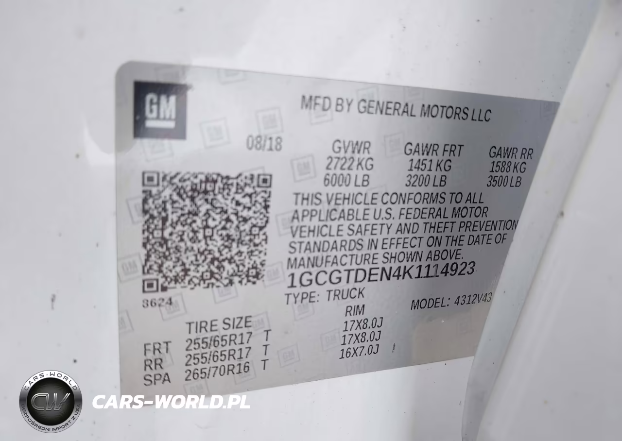 2019 Chevrolet Colorado Z71 VIN:1GCGTDEN4K1114923 - 9