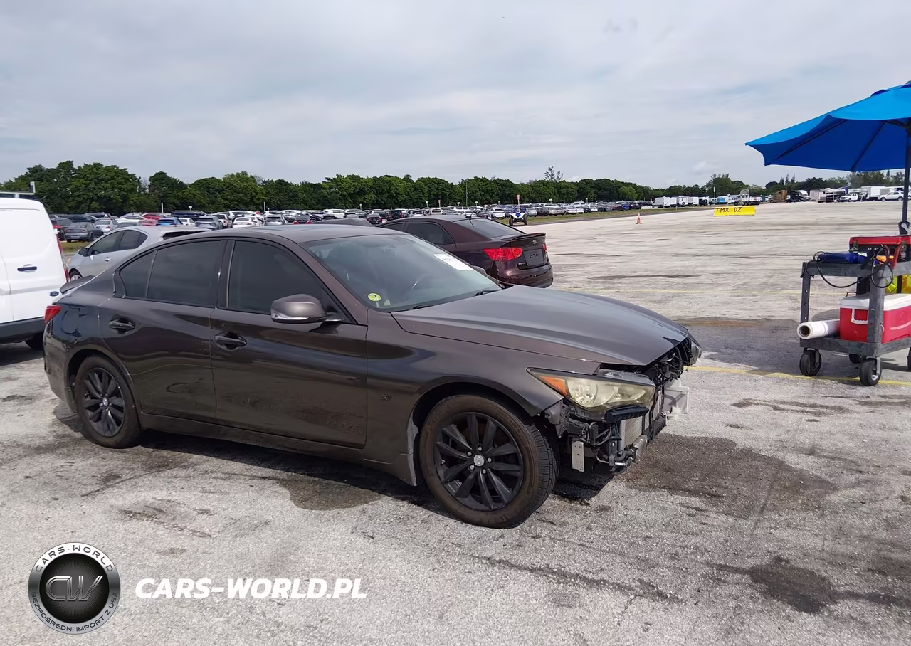 2014 Infiniti Q50 Premium VIN:JN1BV7AP3EM679196 - 1