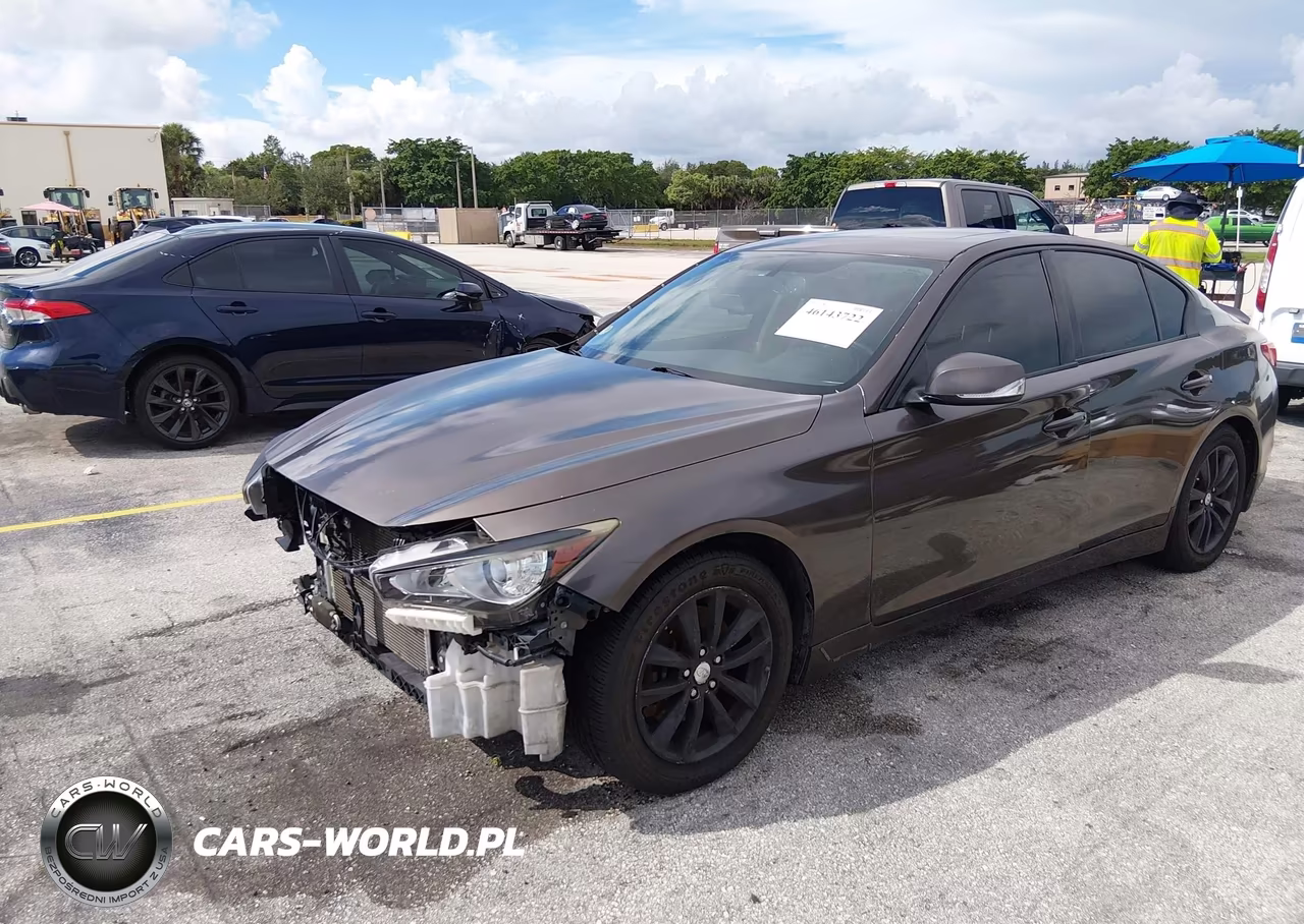2014 Infiniti Q50 Premium VIN:JN1BV7AP3EM679196 - 2