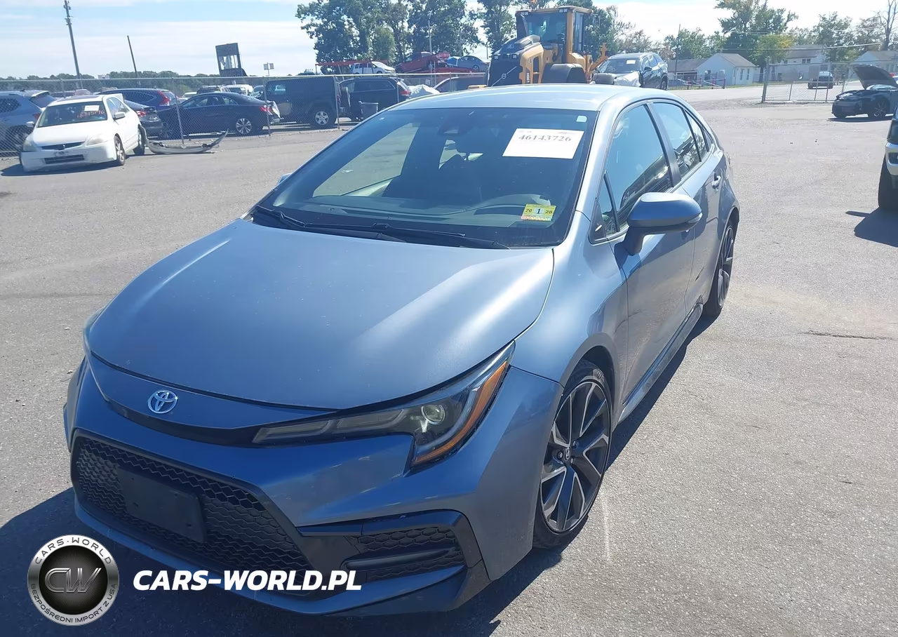 2021 Toyota Corolla Se VIN:JTDS4MCE8MJ066906 - 2