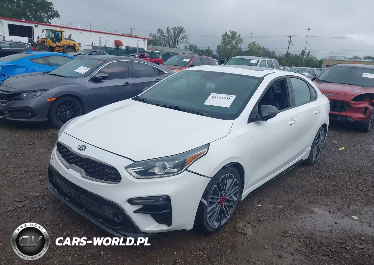 2021 Kia Forte Gt Manual VIN:3KPF44AC7ME282441 - 2