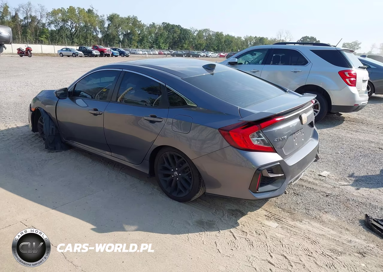 2020 Honda Civic Si Sedan VIN:2HGFC1E58LH704346 - 3