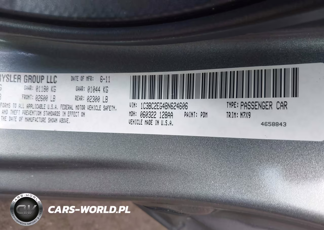 2011 Chrysler 200 Touring VIN:1C3BC2EG4BN624606 - 9