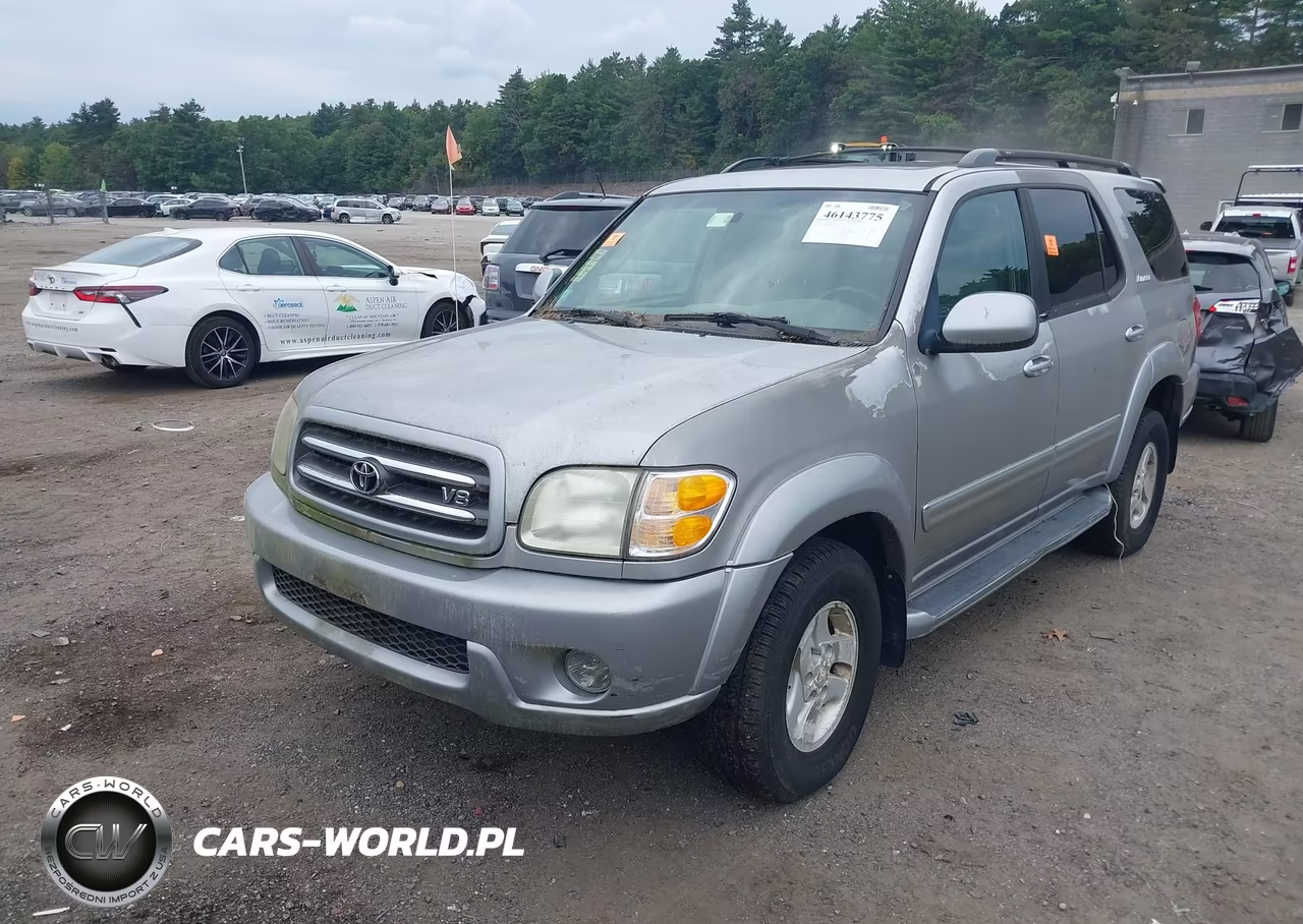 2002 Toyota Sequoia Limited V8 VIN:5TDBT48A42S072243 - 2