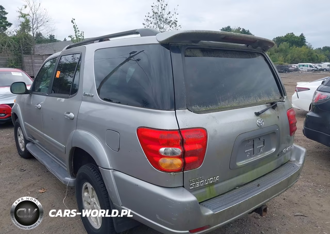 2002 Toyota Sequoia Limited V8 VIN:5TDBT48A42S072243 - 3