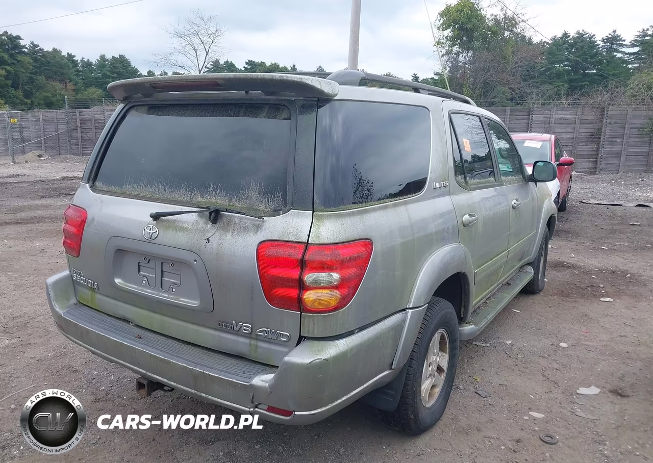 2002 Toyota Sequoia Limited V8 VIN:5TDBT48A42S072243 - 4