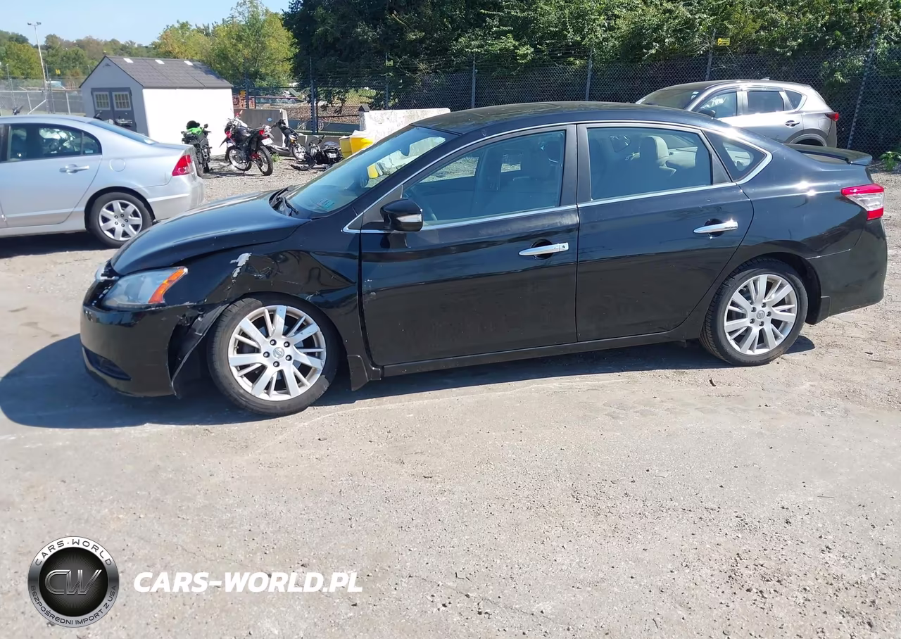 2013 Nissan Sentra Sl VIN:3N1AB7AP2DL683897 - 2