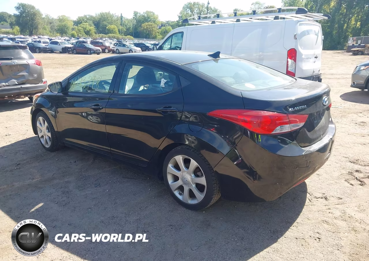 2013 Hyundai Elantra Limited (Ulsan Plant) VIN:KMHDH4AE9DU983699 - 3