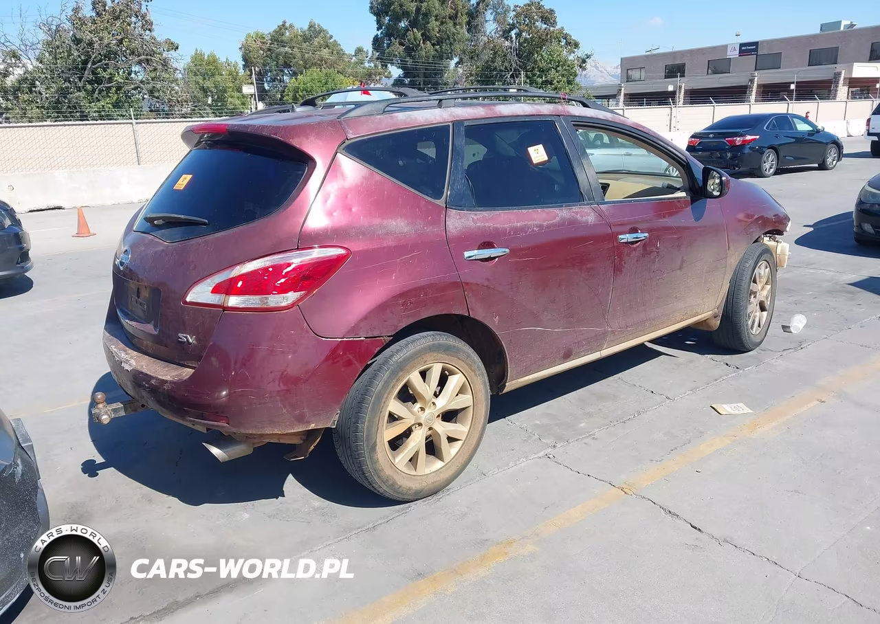 2012 Nissan Murano Sv VIN:JN8AZ1MU1CW101776 - 4