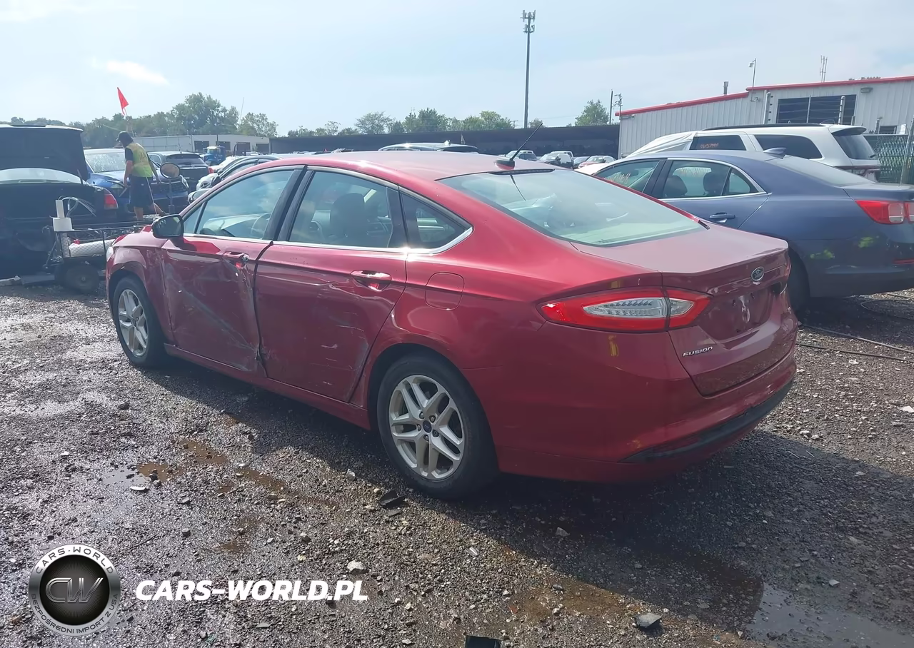 2014 Ford Fusion Se VIN:3FA6P0H71ER236533 - 3