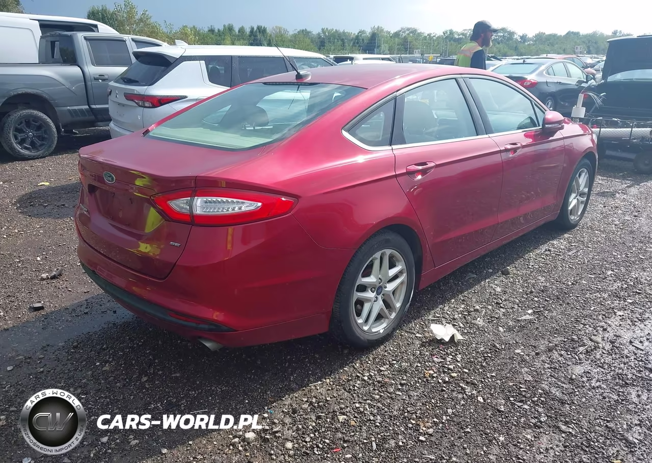 2014 Ford Fusion Se VIN:3FA6P0H71ER236533 - 4