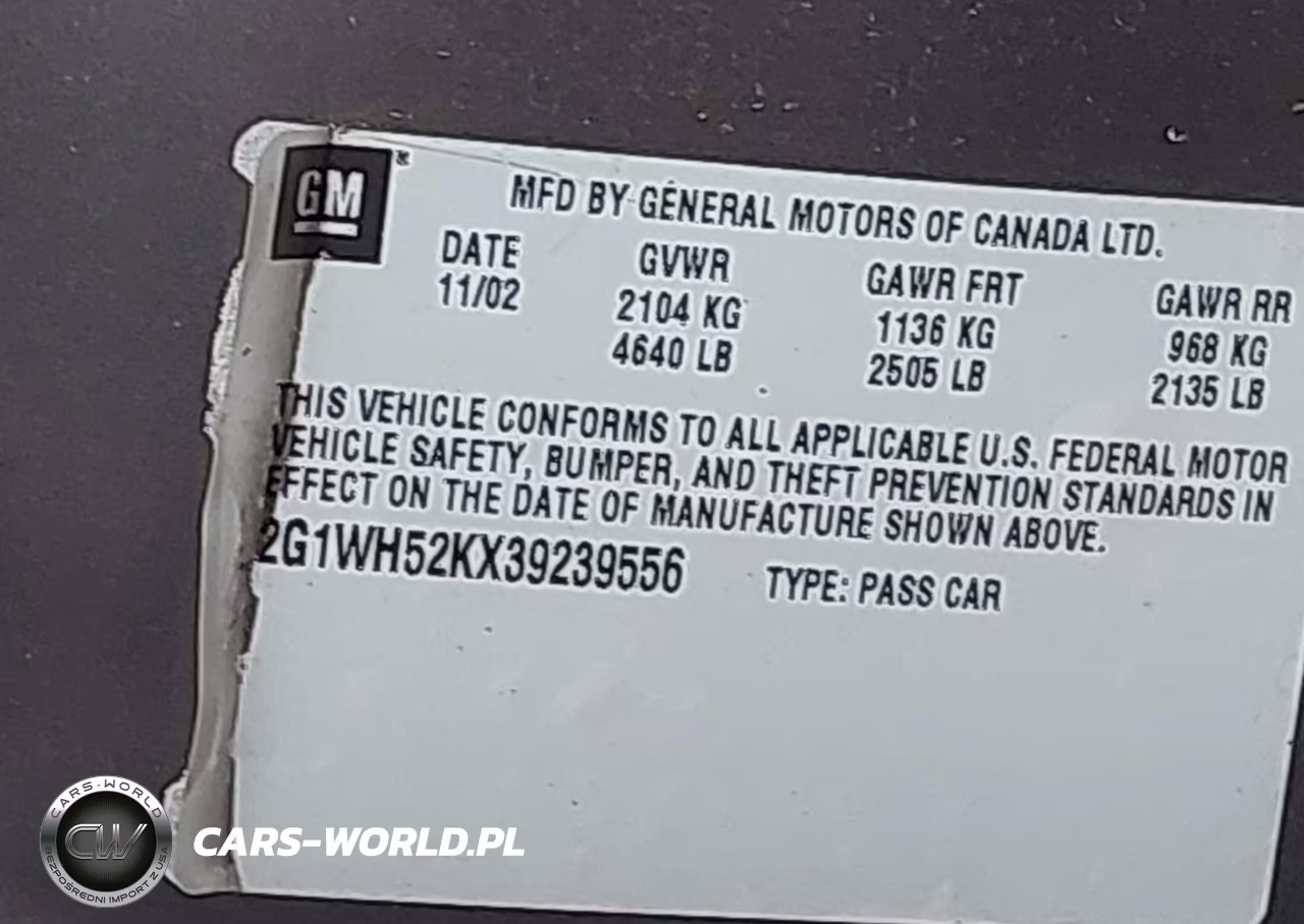 2003 Chevrolet Impala Ls VIN:2G1WH52KX39239556 - 9