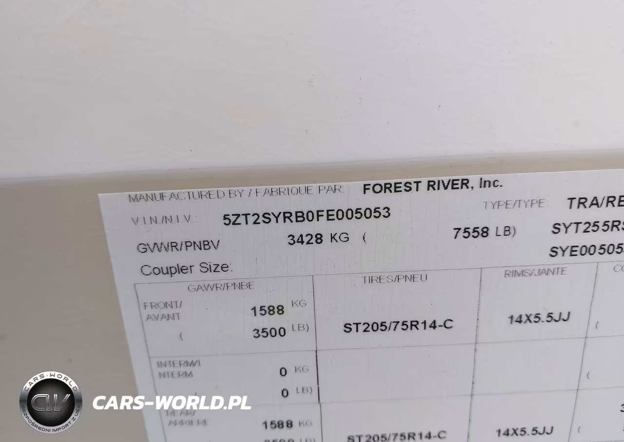 2015 Shasta 255Rs VIN:5ZT2SYRB0FE005053 - 9