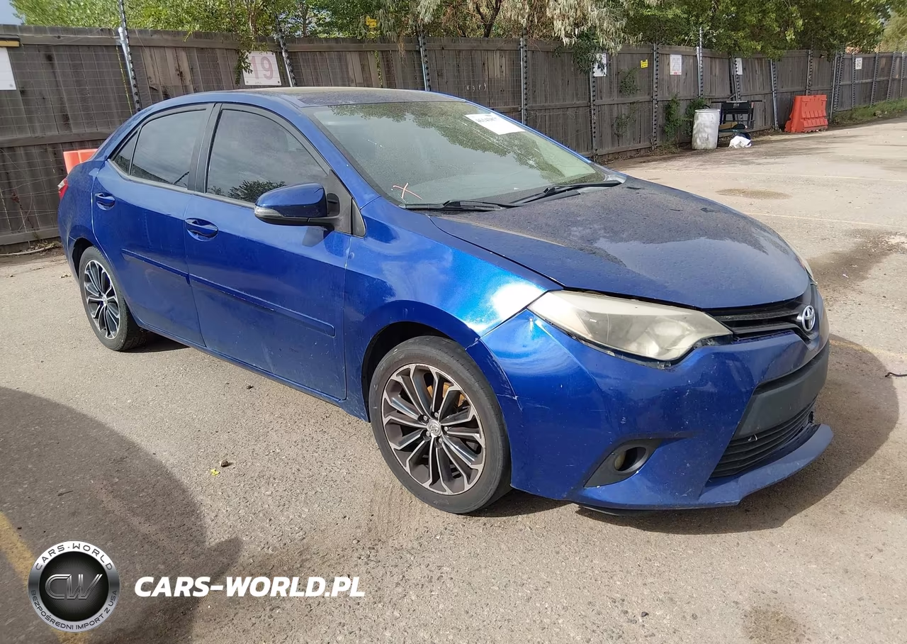 2014 Toyota Corolla S Plus
